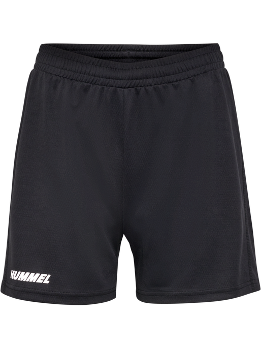 hmlMULTI PL SHORTS WOMAN, BLACK hmlMULTI PL SHORTS WOMAN, BLACK, packshot
