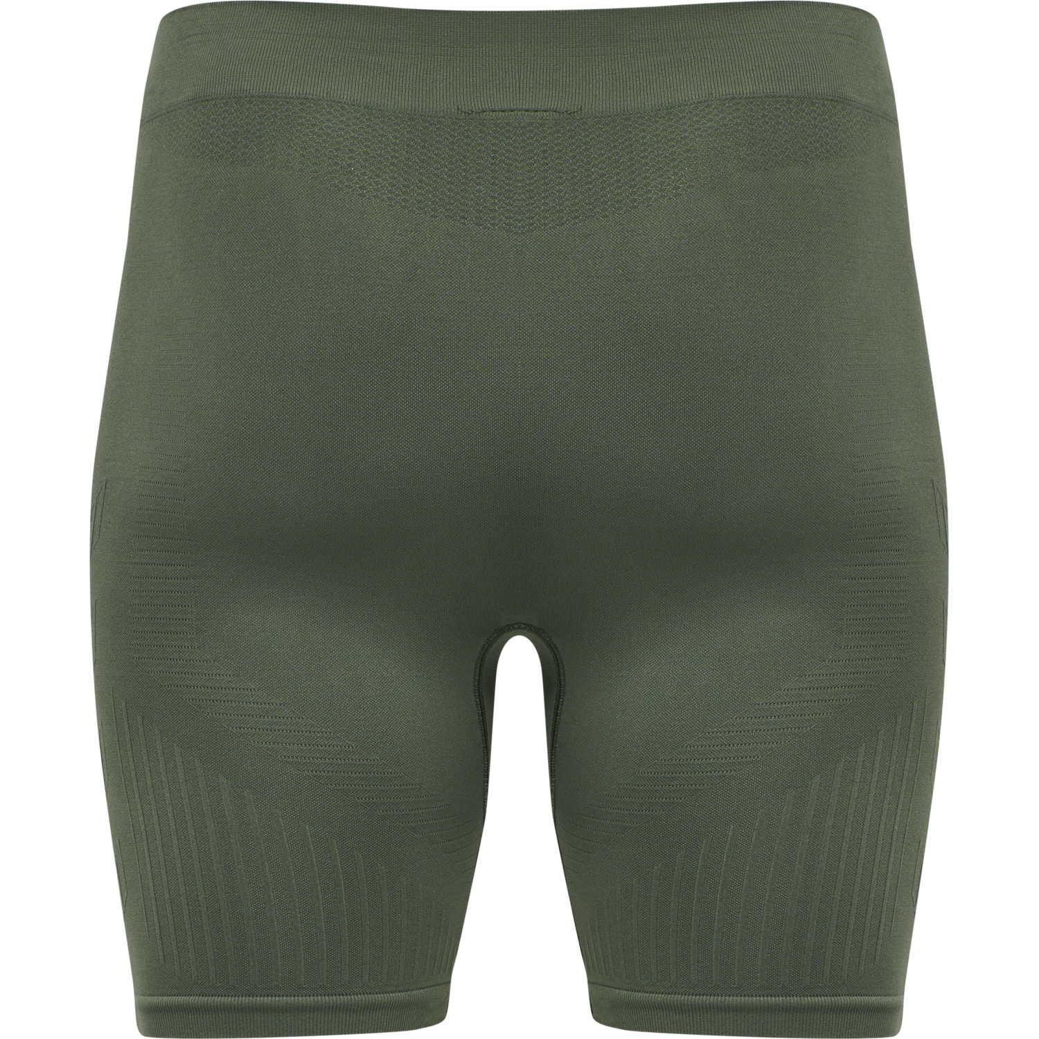 hmlSTROKE SEAMLESS TIGHT SHORTS, THYME, packshot