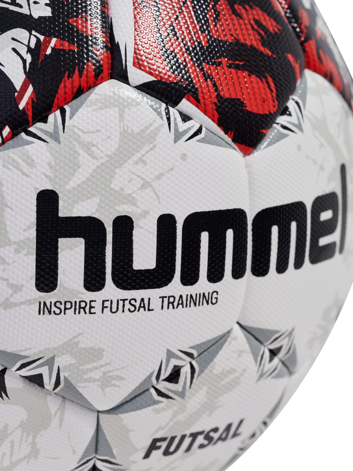 hmlINSPIRE FUTSAL TRAINING FB, MAROON/WHITE/GREY, packshot