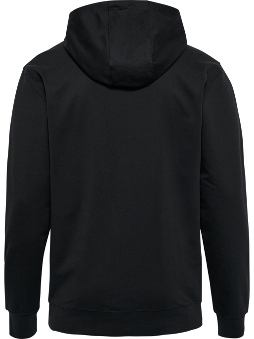 hmlGO 2.0 LOGO HOODIE, BLACK hmlGO 2.0 LOGO HOODIE, BLACK, packshot