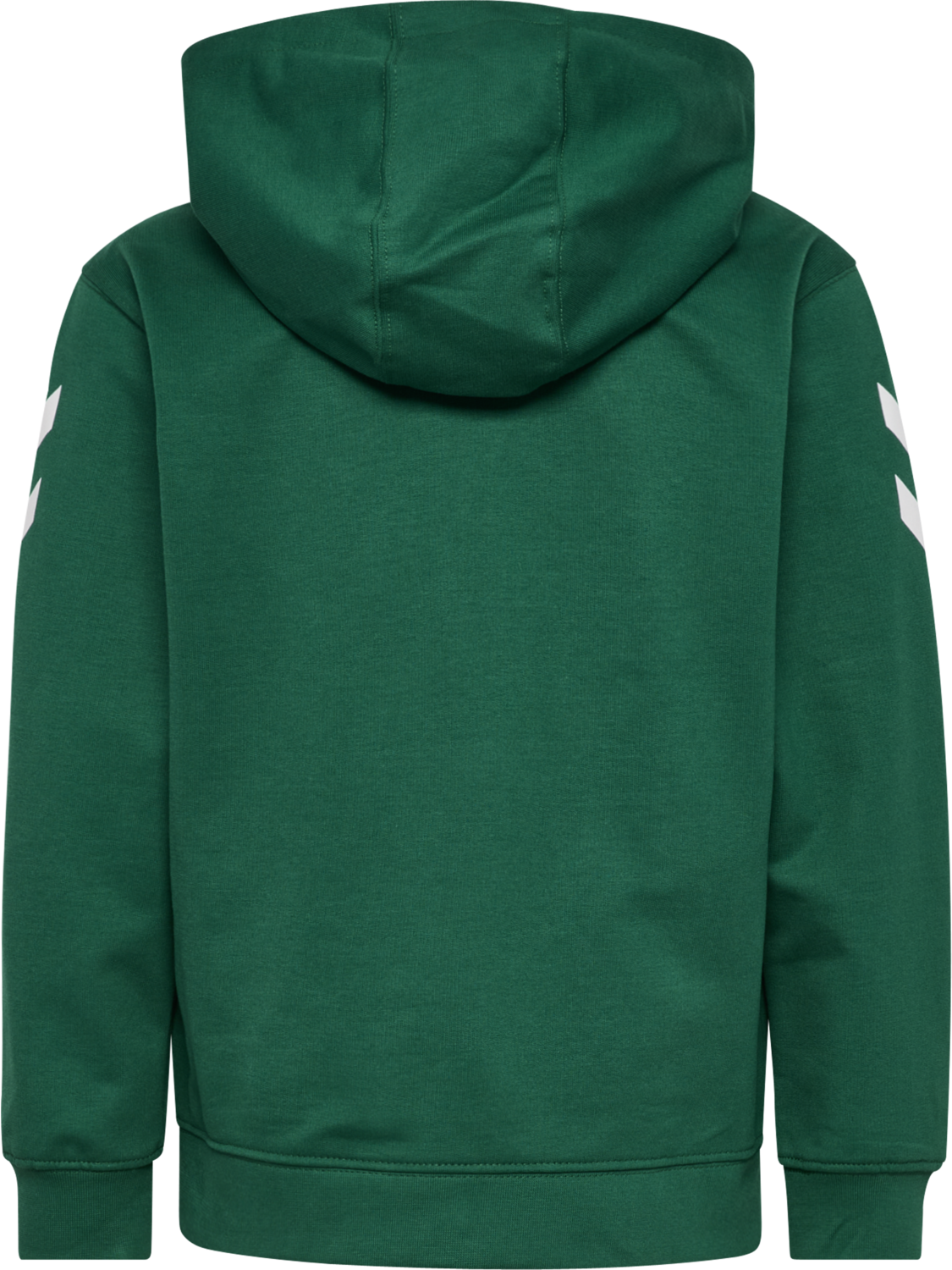 hmlGO 2.0 CHEVRON ZIP HOODIE KIDS, EVERGREEN, packshot