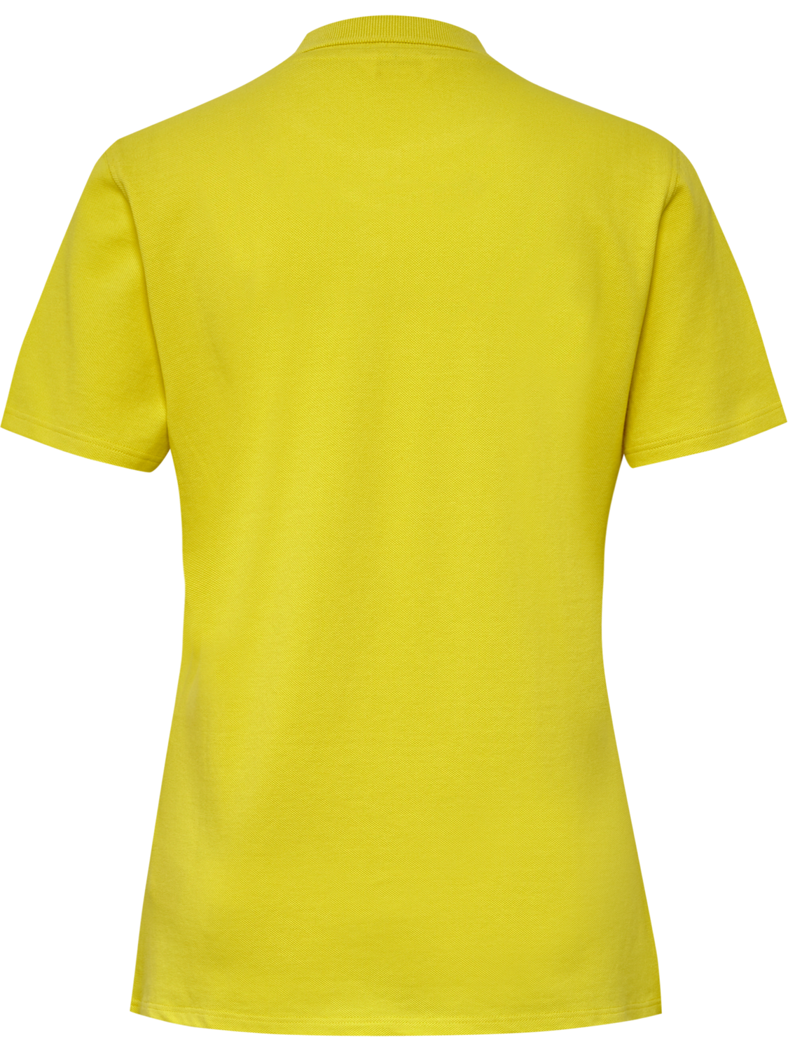 hmlGO 2.0 POLO WOMAN, BLAZING YELLOW, packshot