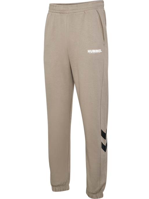 hmlLEGACY REGULAR PANTS, MOON ROCK, packshot
