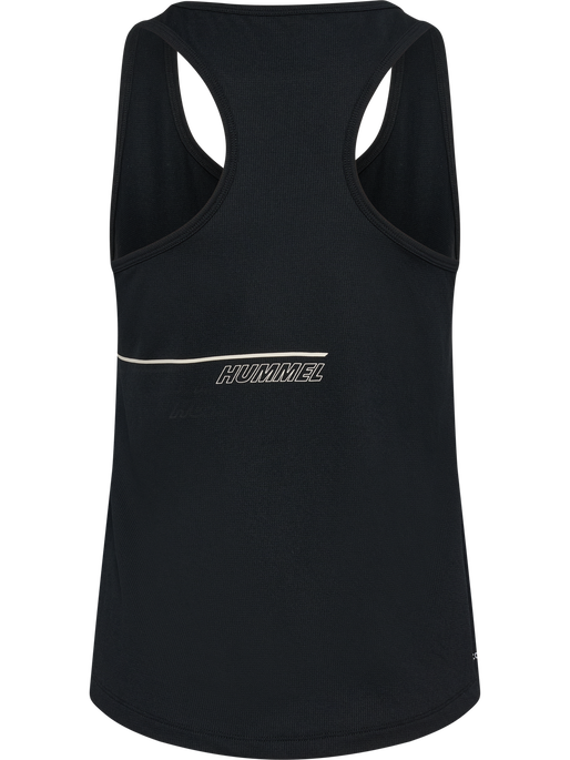 hmlCOURT LIGHT WEIGHT TANKTOP W, LIGHT GREY/BLACK hmlCOURT LIGHT WEIGHT TANKTOP W, LIGHT GREY/BLACK, packshot
