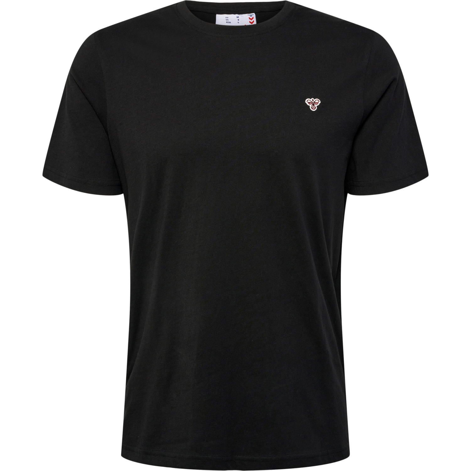 hmlIC FRED T-SHIRT, BLACK, packshot