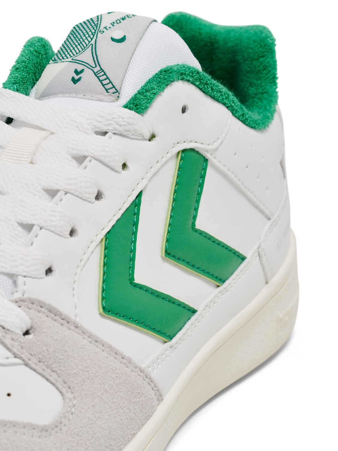 ST. POWER PLAY PL, WHITE/GREEN, packshot