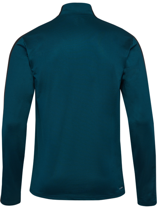 hmlTE STRENGTH PL HALF ZIP, REFLECTING POND, packshot