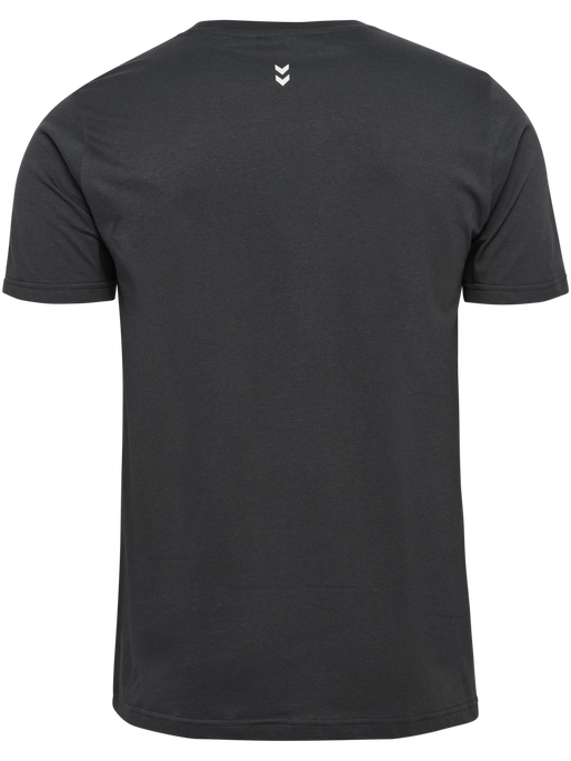 hmlPULSE GRAPHIC T-SHIRT S/S, ASPHALT, packshot