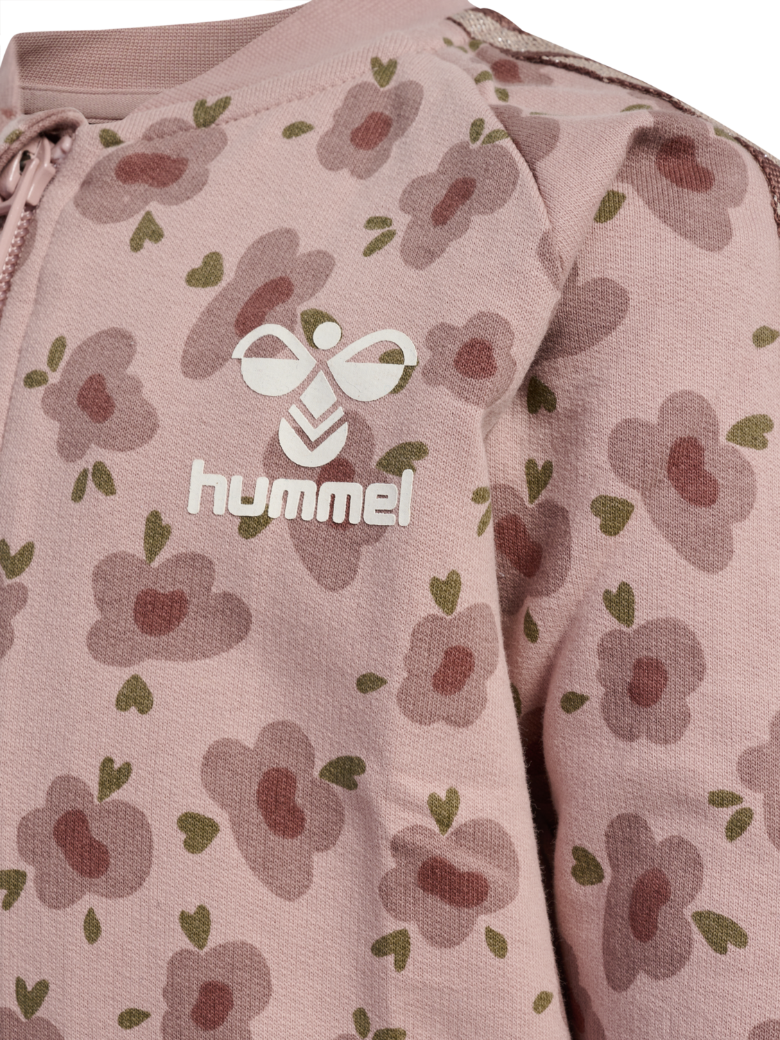 hmlFJORA ZIP JACKET, ADOBE ROSE, packshot