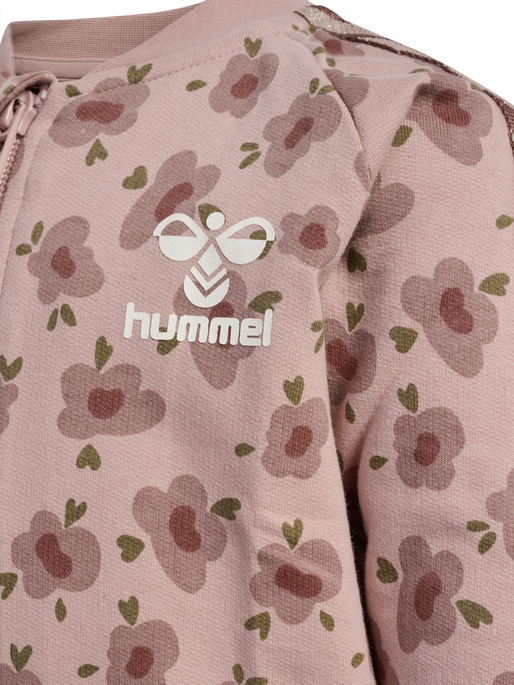 hmlFJORA ZIP JACKET, ADOBE ROSE, packshot