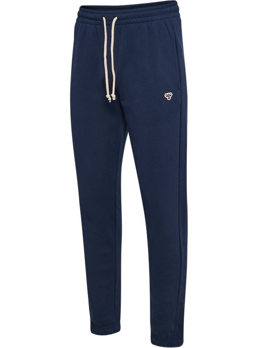 hmlREGULAR SWEATPANT BEE, DRESS BLUES, packshot