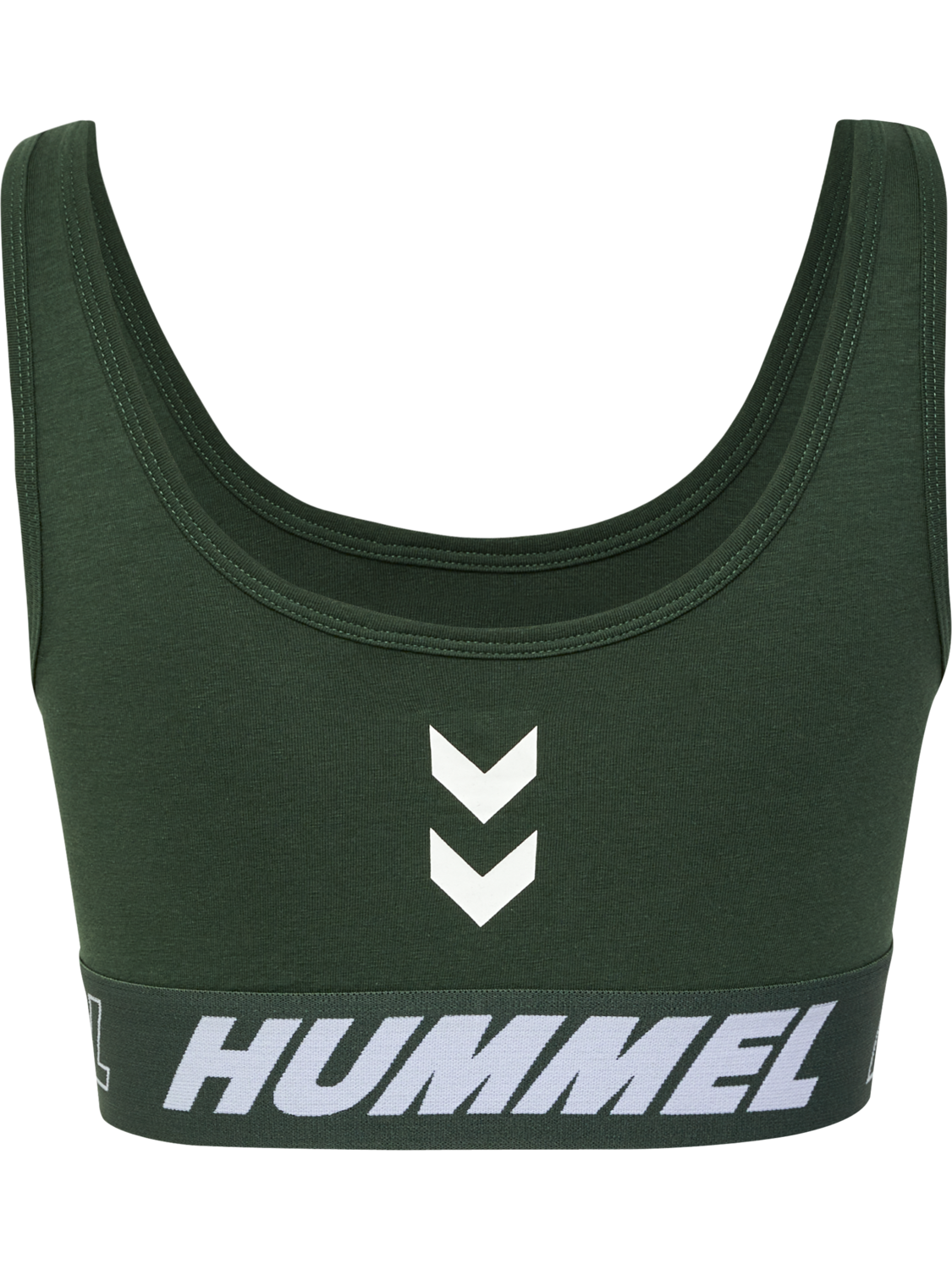 hmlTE MAJA 2-PACK COTTON SPORTS TOP, BLACK/CLIMBING IVY, packshot