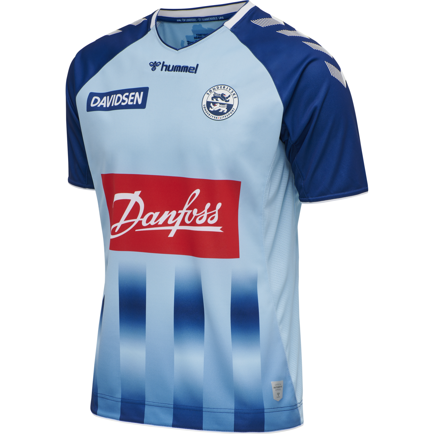 S&Oslash;NDERJYSKE 20/21 HOME JERSEY S/S, 7035, packshot