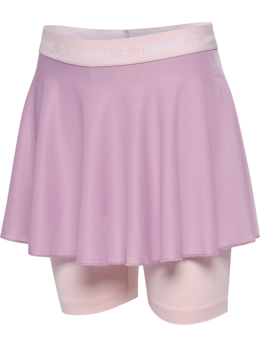 hmlJR GYM SKIRT TIGHTS, LAVENDER MIST, packshot