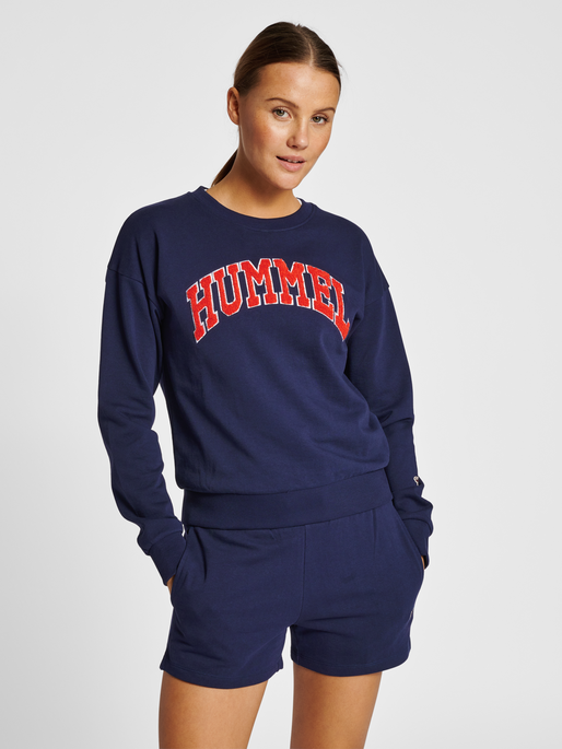 hmlIC BILLIE SWEATSHIRT, 7666, model