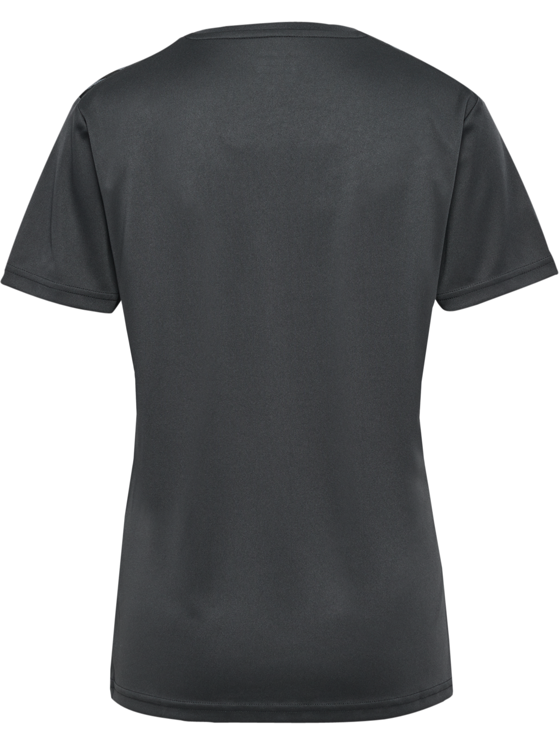 hmlAUTHENTIC PL JERSEY S/S WOMAN, ASPHALT, packshot