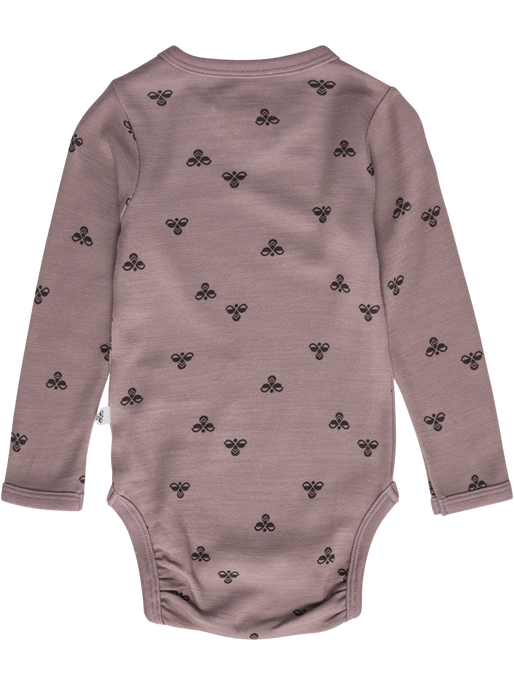hmlMINI WOOL BODY L/S, TWILIGHT MAUVE, packshot