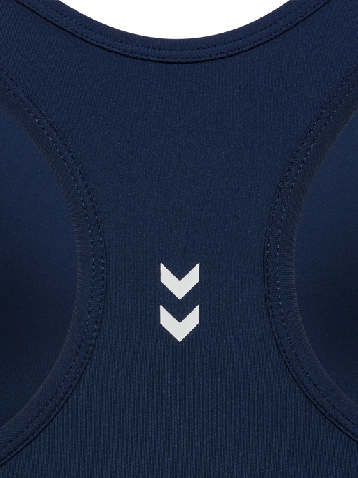 hmlPULSE LIGHT SUPPORT BRA, DRESS BLUES hmlPULSE LIGHT SUPPORT BRA, DRESS BLUES, packshot