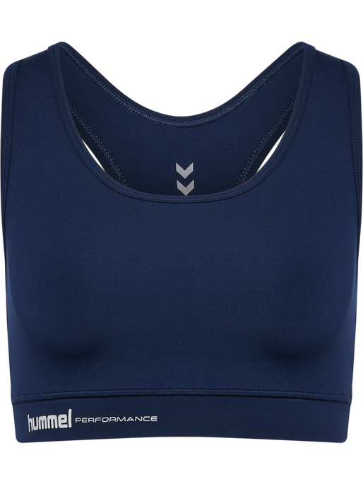 hmlPULSE LIGHT SUPPORT BRA, DRESS BLUES hmlPULSE LIGHT SUPPORT BRA, DRESS BLUES, packshot