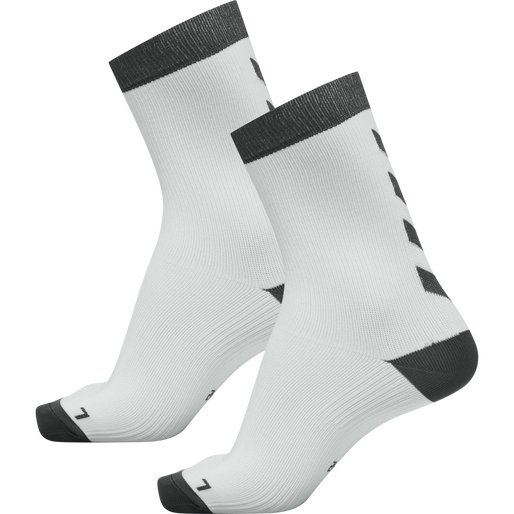 ELEMENT PERFORMANCE SOCK 2 PACK, WHITE/ASPHALT, packshot