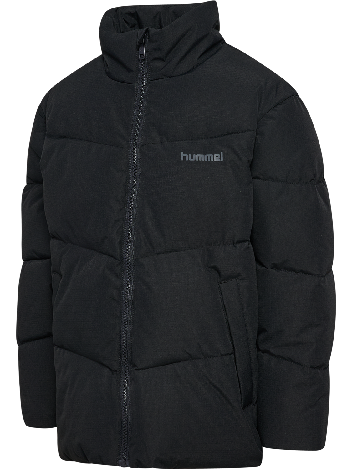 hmlJR PUFFER JACKET, BLACK, packshot