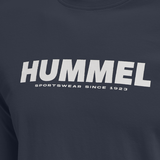 hmlLEGACY T-SHIRT L/S, BLUE NIGHTS hmlLEGACY T-SHIRT L/S, BLUE NIGHTS, packshot