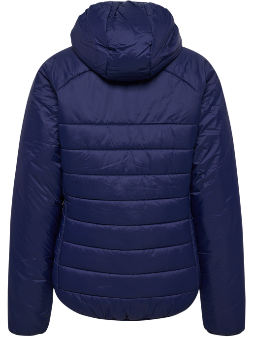 hmlGO QUILTED HOOD JACKET WOMAN, MARINE, packshot