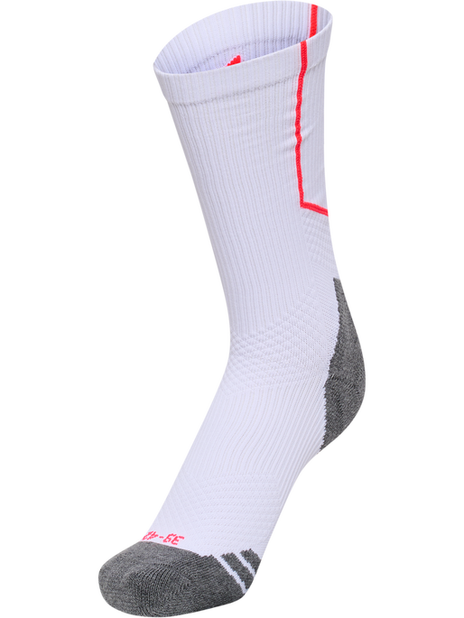 hmlPRO TRAINING SOCKS LOW, WHITE/DIVA PINK hmlPRO TRAINING SOCKS LOW, WHITE/DIVA PINK, packshot
