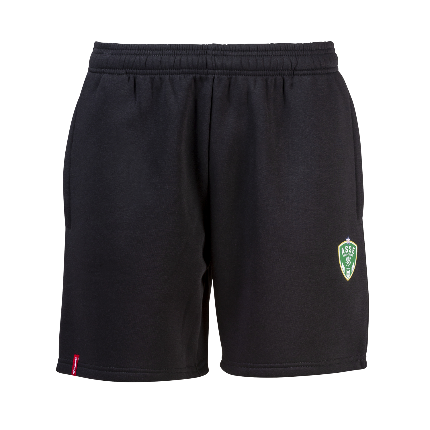 ASSE 22/23 FAN GREEN SHORTS KIDS, BLACK, packshot