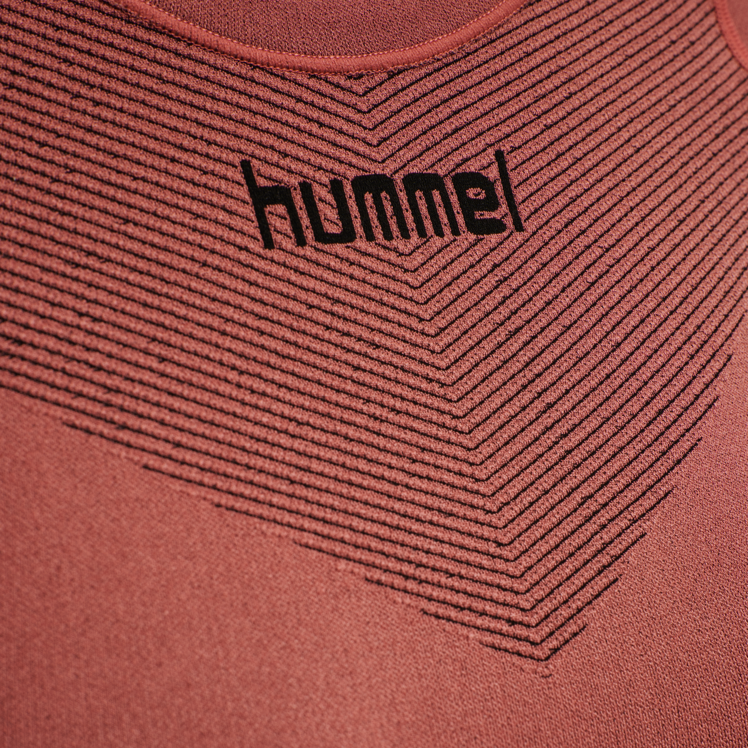 HUMMEL FIRST SEAMLESS JERSEY L/S W, MARSALA, packshot