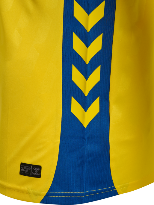 UDLP 25/26 HOME JERSEY S/S, CYBER YELLOW, packshot