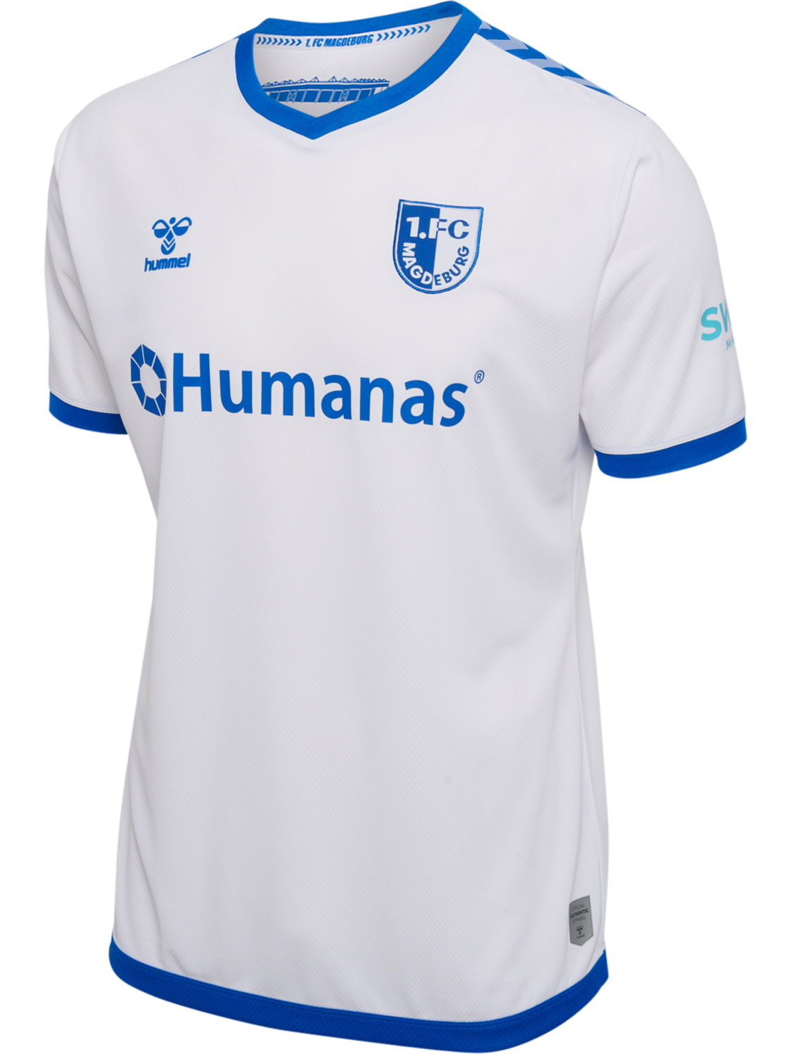 1FCM 23/24 HOME JERSEY S/S, WHITE, packshot