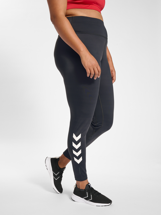 hmlTE CURVY HIGH WAIST TIGHTS PLUS, 1025, model