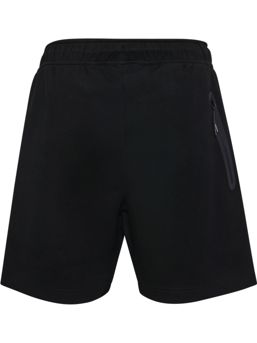 hmlTECH FLEECE SHORTS, BLACK hmlTECH FLEECE SHORTS, BLACK, packshot