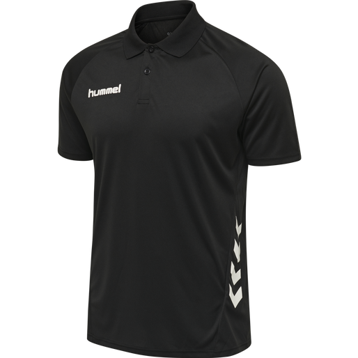 hmlPROMO POLO, BLACK, packshot