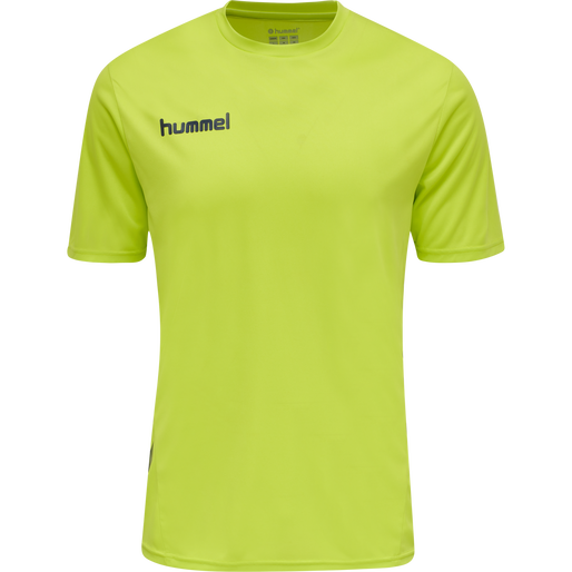 hmlPROMO DUO SET, LIME PUNCH/DARK DENIM, packshot