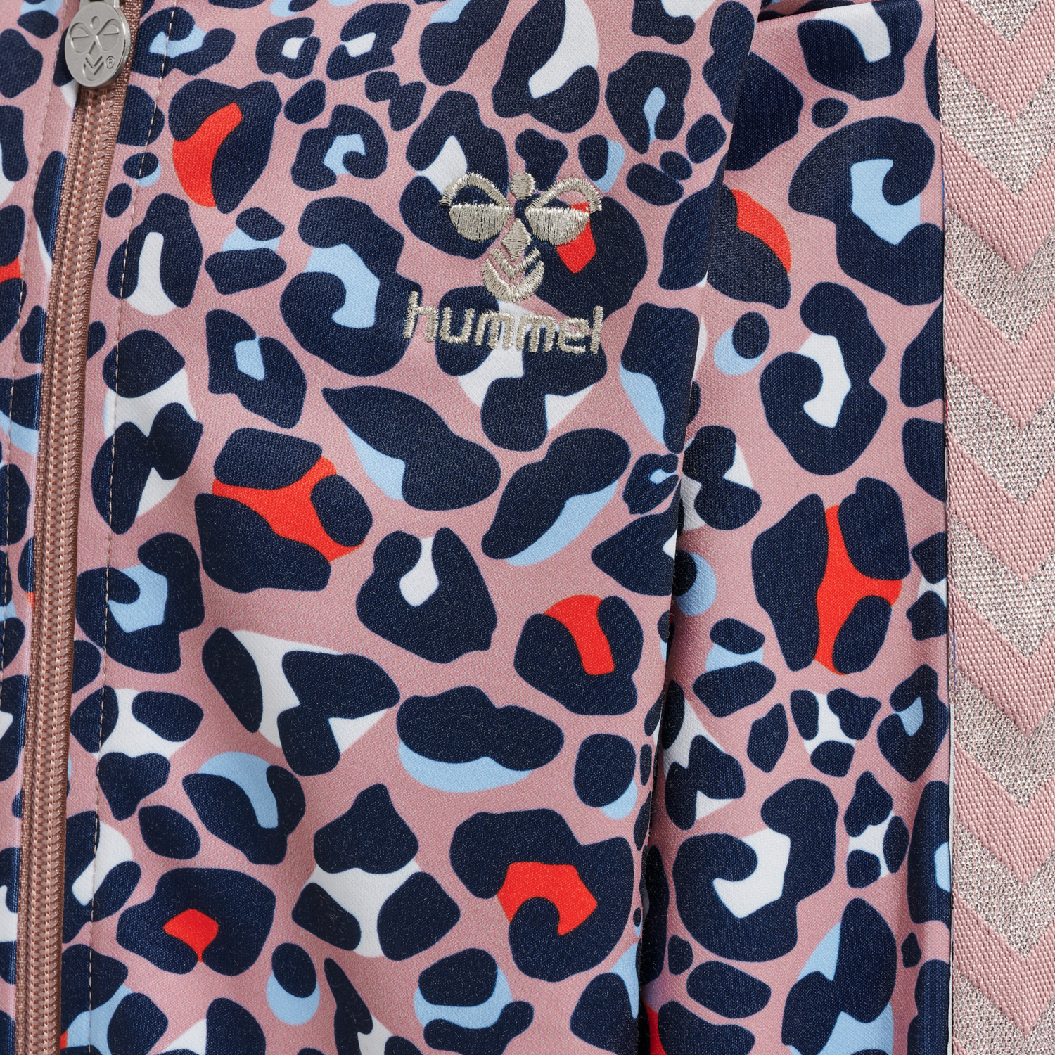 hmlLEONORA ZIP JACKET, WOODROSE, packshot