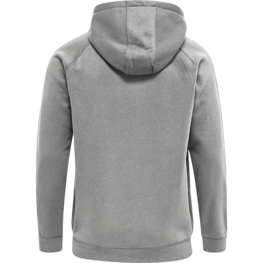 hmlRED CLASSIC ZIP HOODIE, GREY MELANGE, packshot