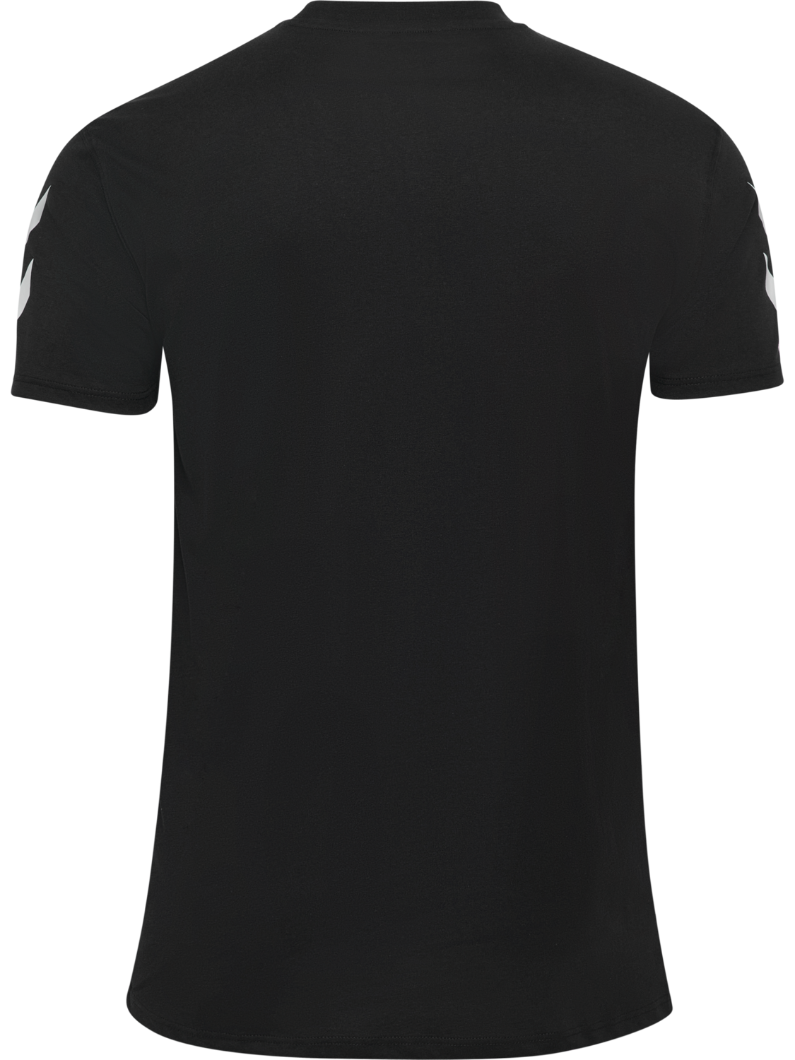 hmlGO 2.0 CHEVRON T-SHIRT S/S, BLACK, packshot