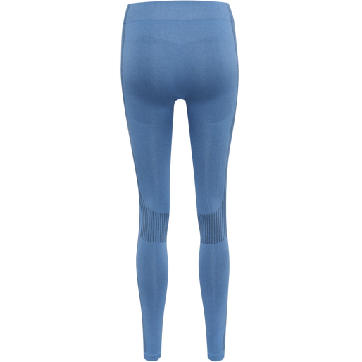 hmlMT SHAPING SEAMLESS MW TIGHTS, MARINA hmlMT SHAPING SEAMLESS MW TIGHTS, MARINA, packshot