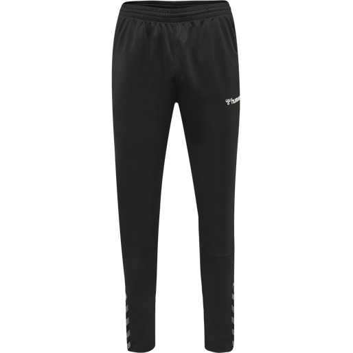 hmlAUTHENTIC TRAINING PANT, BLACK/WHITE, packshot
