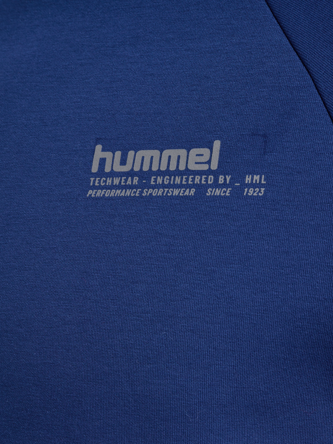 hmlTECH FLEECE REGULAR CREW, ESTATE BLUE, packshot