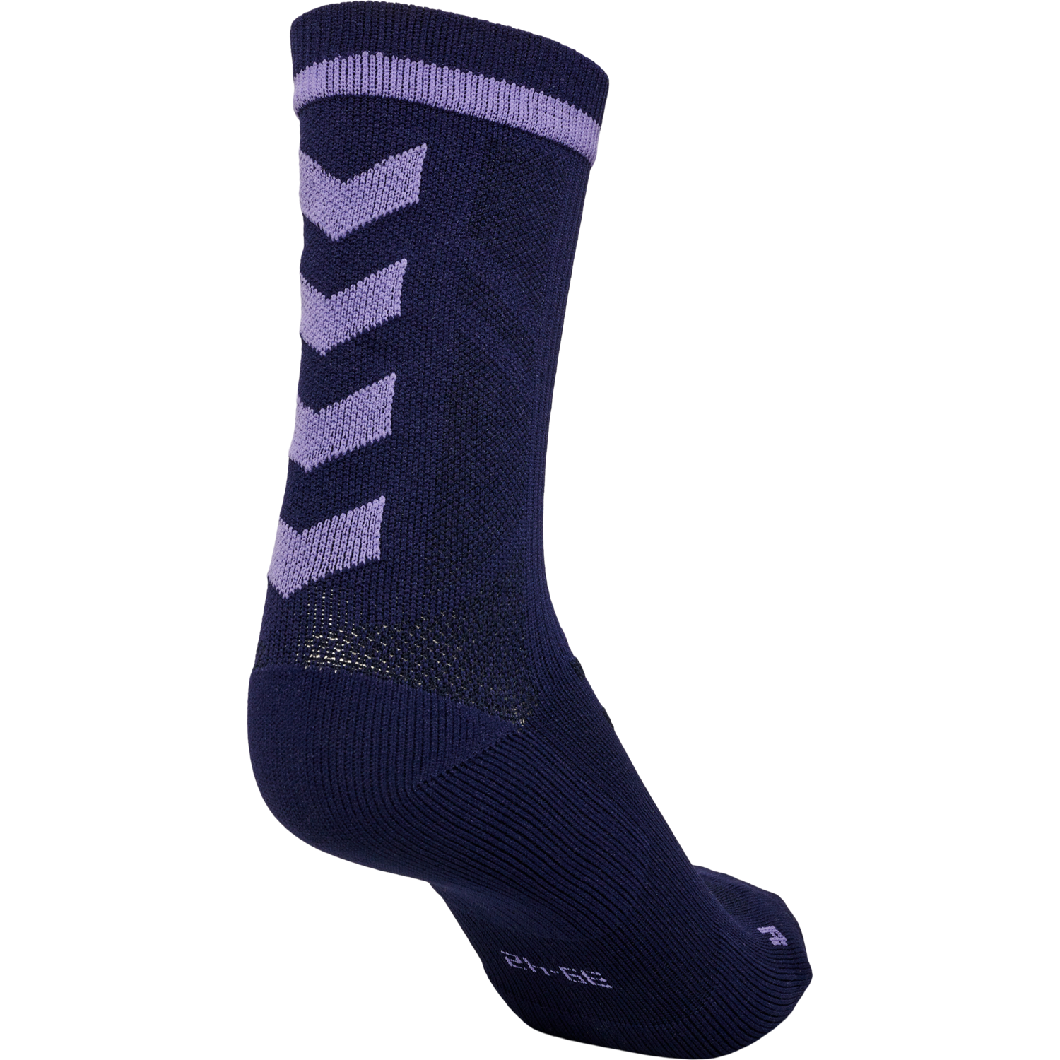 ELITE INDOOR SOCK LOW PA, MARINE/PAISLEY PURPLE, packshot