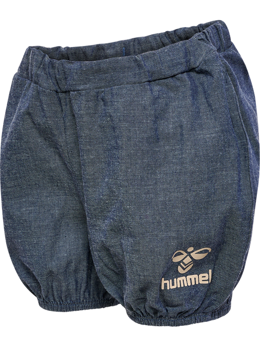hmlCORSI BLOOMERS SHORTS, DENIM BLUE, packshot