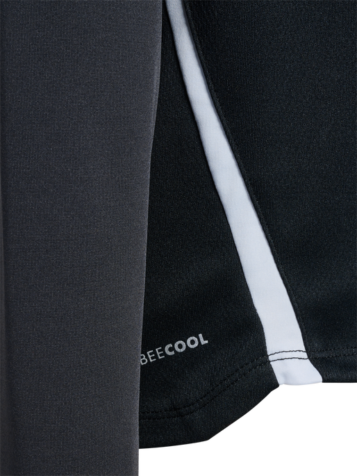 hmlLEAD 2.0 CREW SWEAT KIDS, BLACK/ASPHALT, packshot