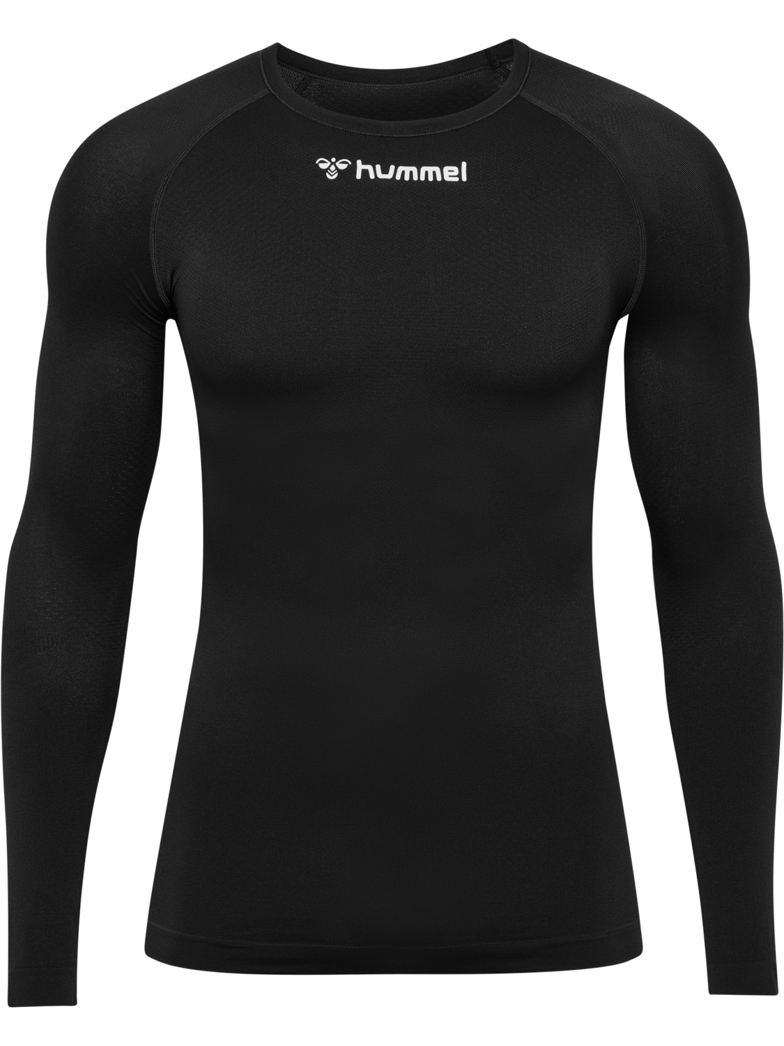 hmlBL COMFORT 2.0 TEE L/S, BLACK, packshot