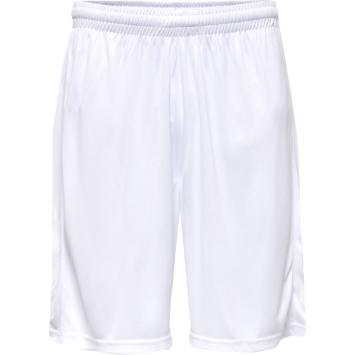 hmlCORE XK POLY SHORTS, WHITE, packshot