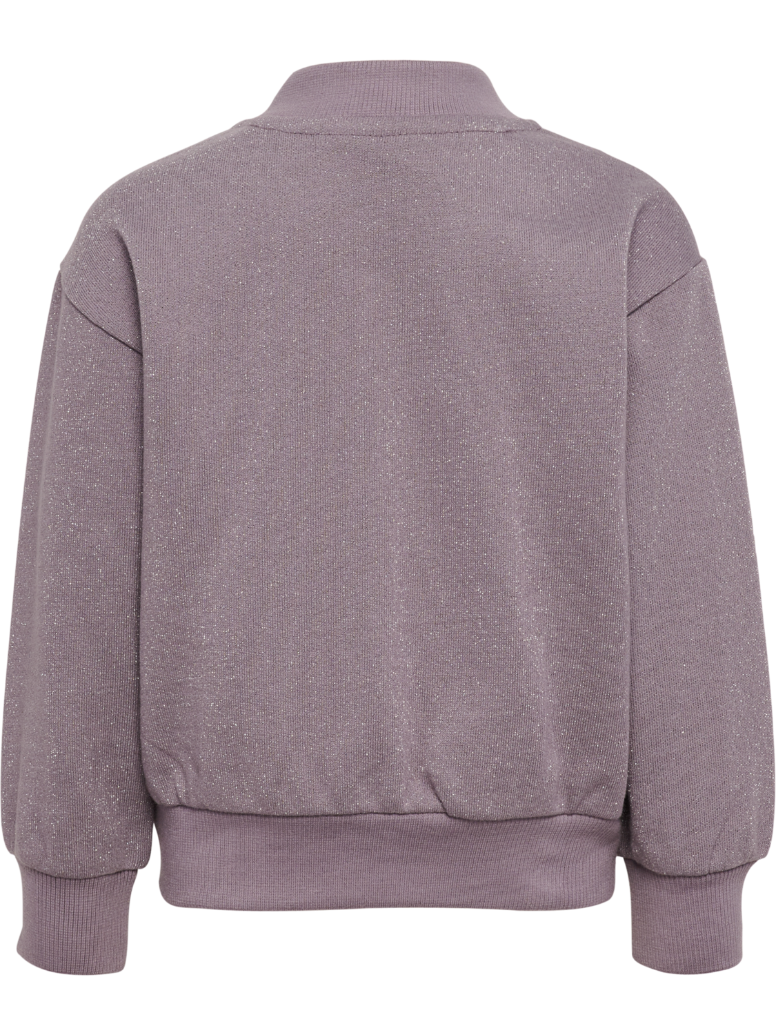 hmlMINI LOOSE GLI ZIP JACKET BEE, GRAY RIDGE, packshot