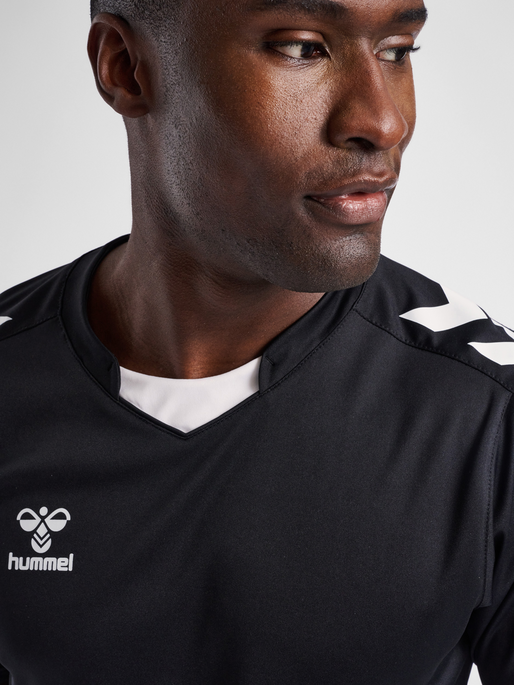 hmlCORE XK POLY JERSEY S/S, BLACK, model