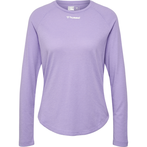 hmlMT VANJA T-SHIRT L/S, LAVENDER, packshot